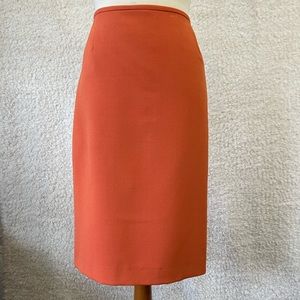 TAHARI Burnt Orange skirt